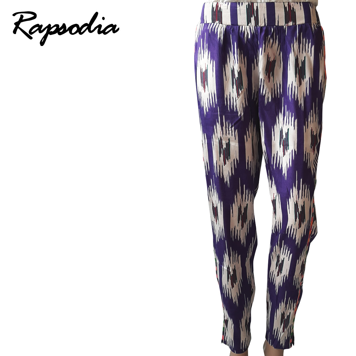 Pantalón Rapsodia Bab Harem Ikat Violeta