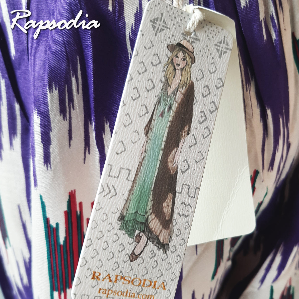 Pantalón Rapsodia Bab Harem Ikat Violeta