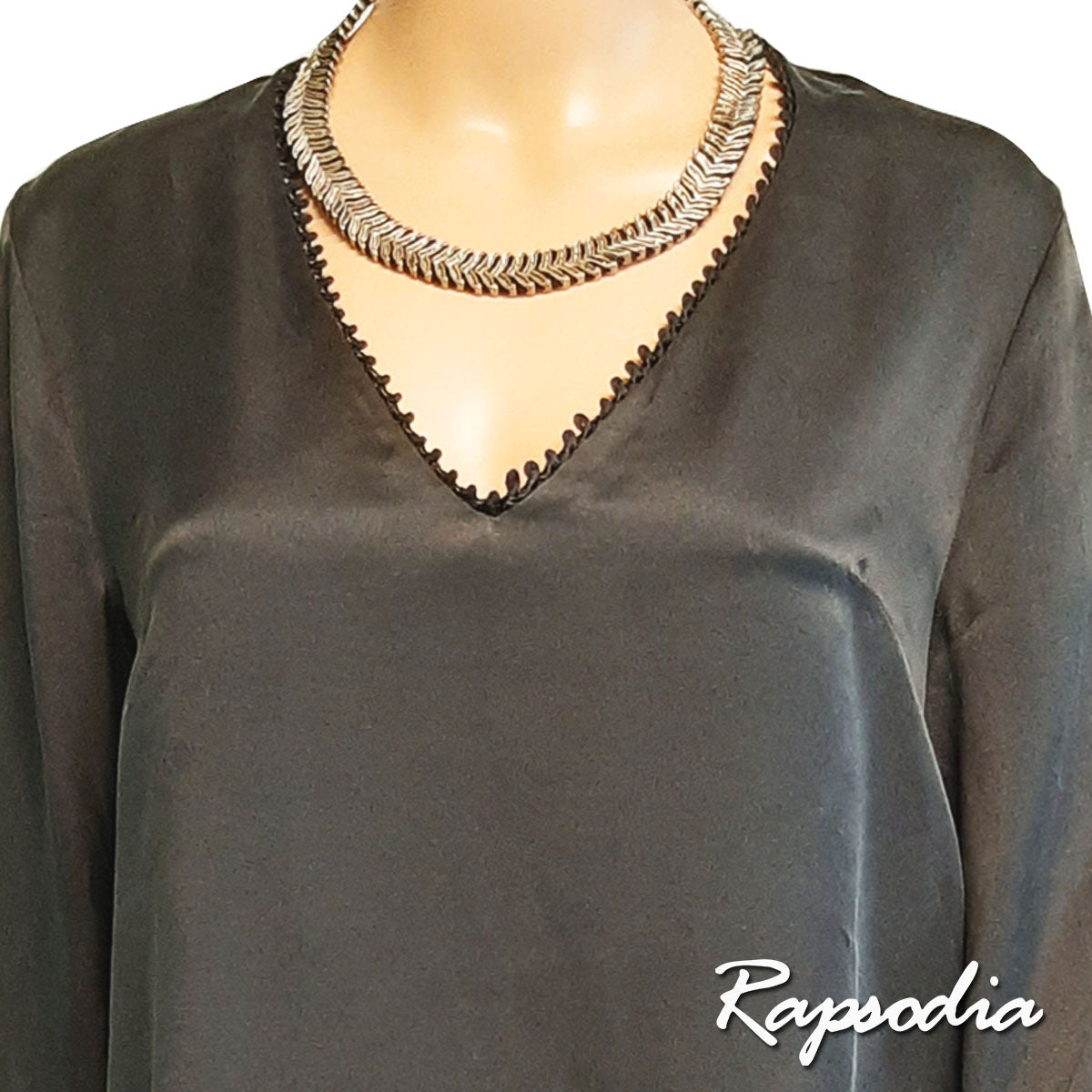 Blusa Rapsodia Kruger Negro