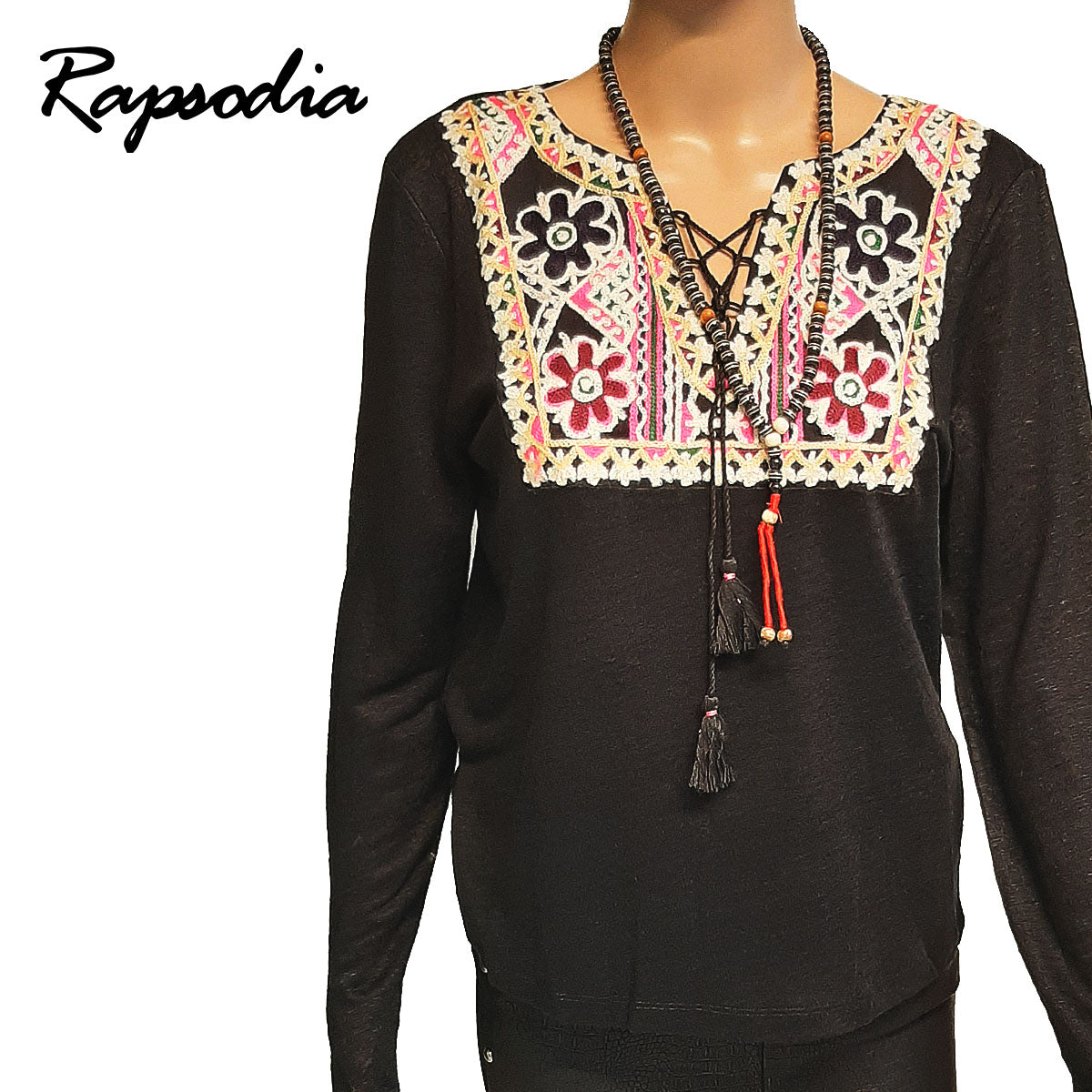 Polera Rapsodia Tin Tin Negro