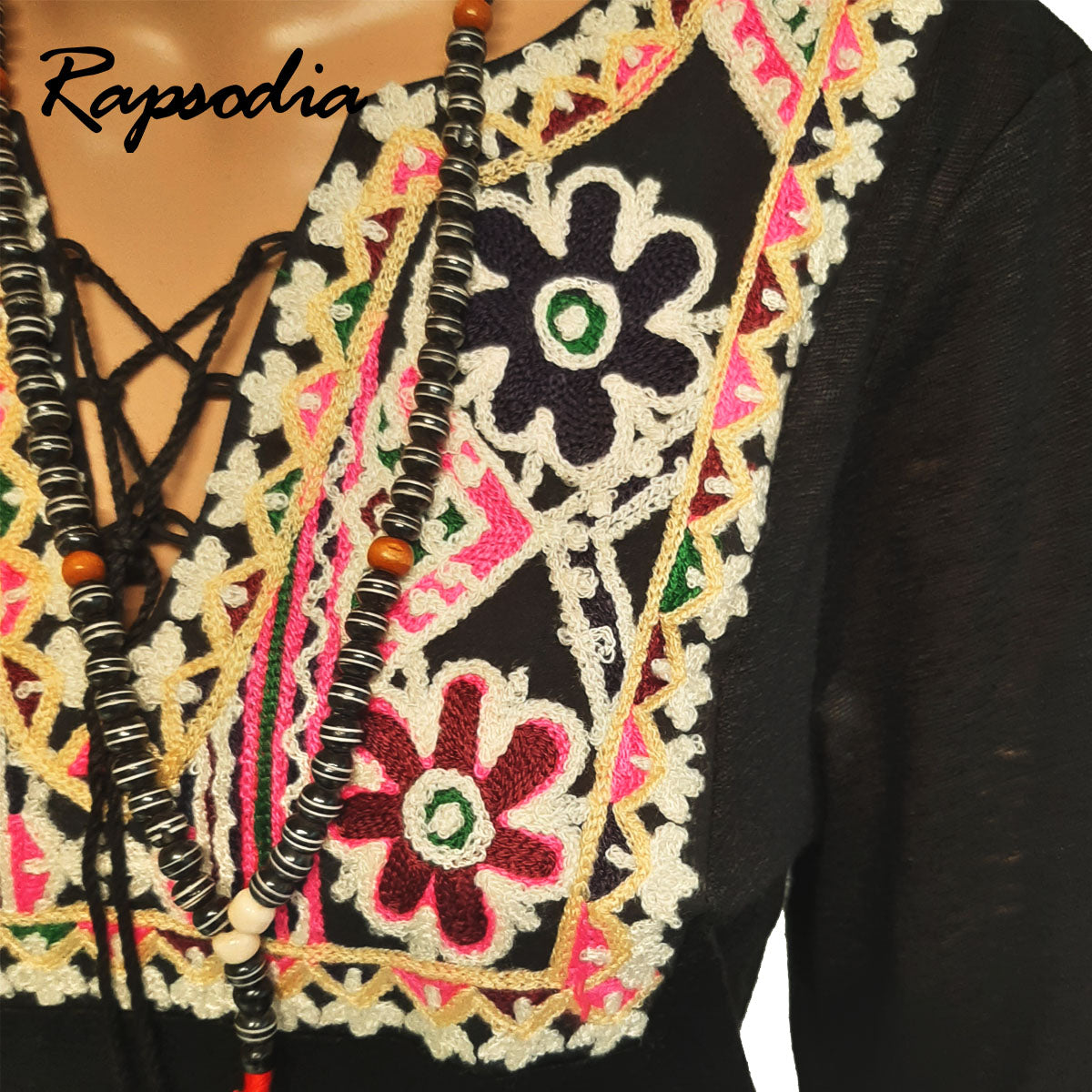 Polera Rapsodia Tin Tin Negro