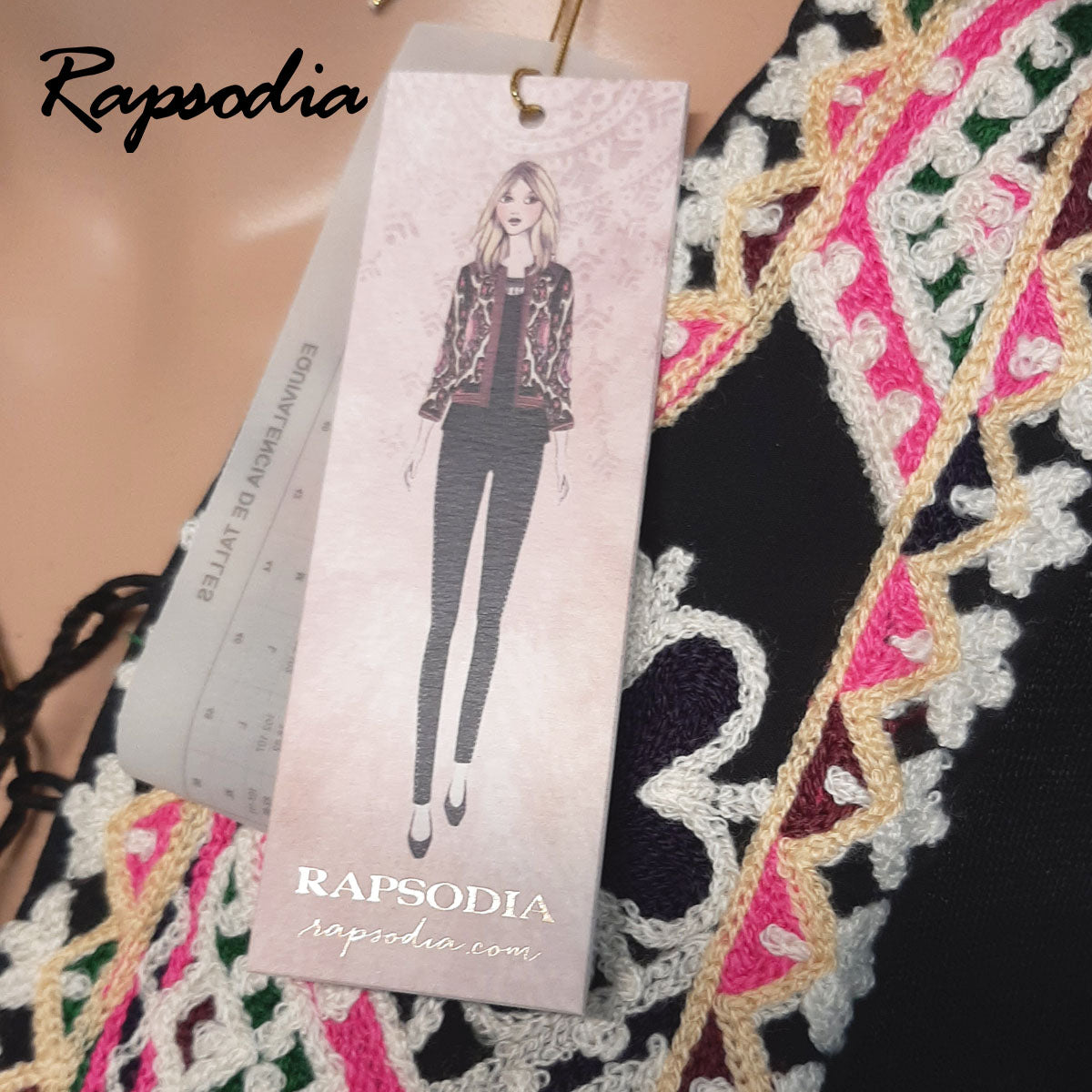 Polera Rapsodia Tin Tin Negro