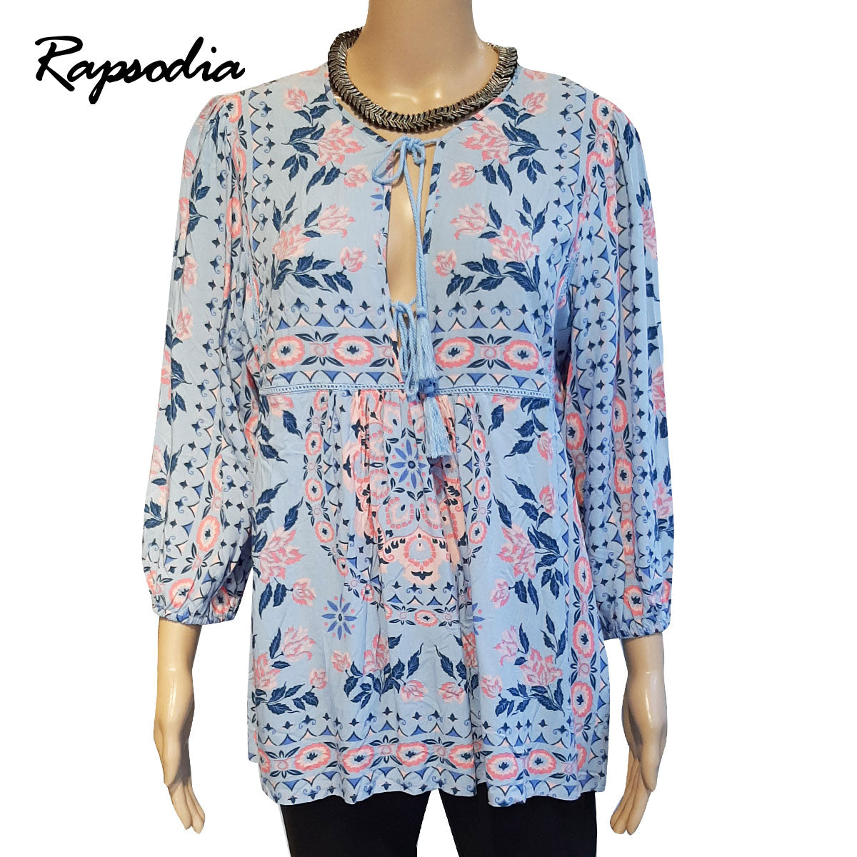 Blusa Rapsodia Southside Celeste