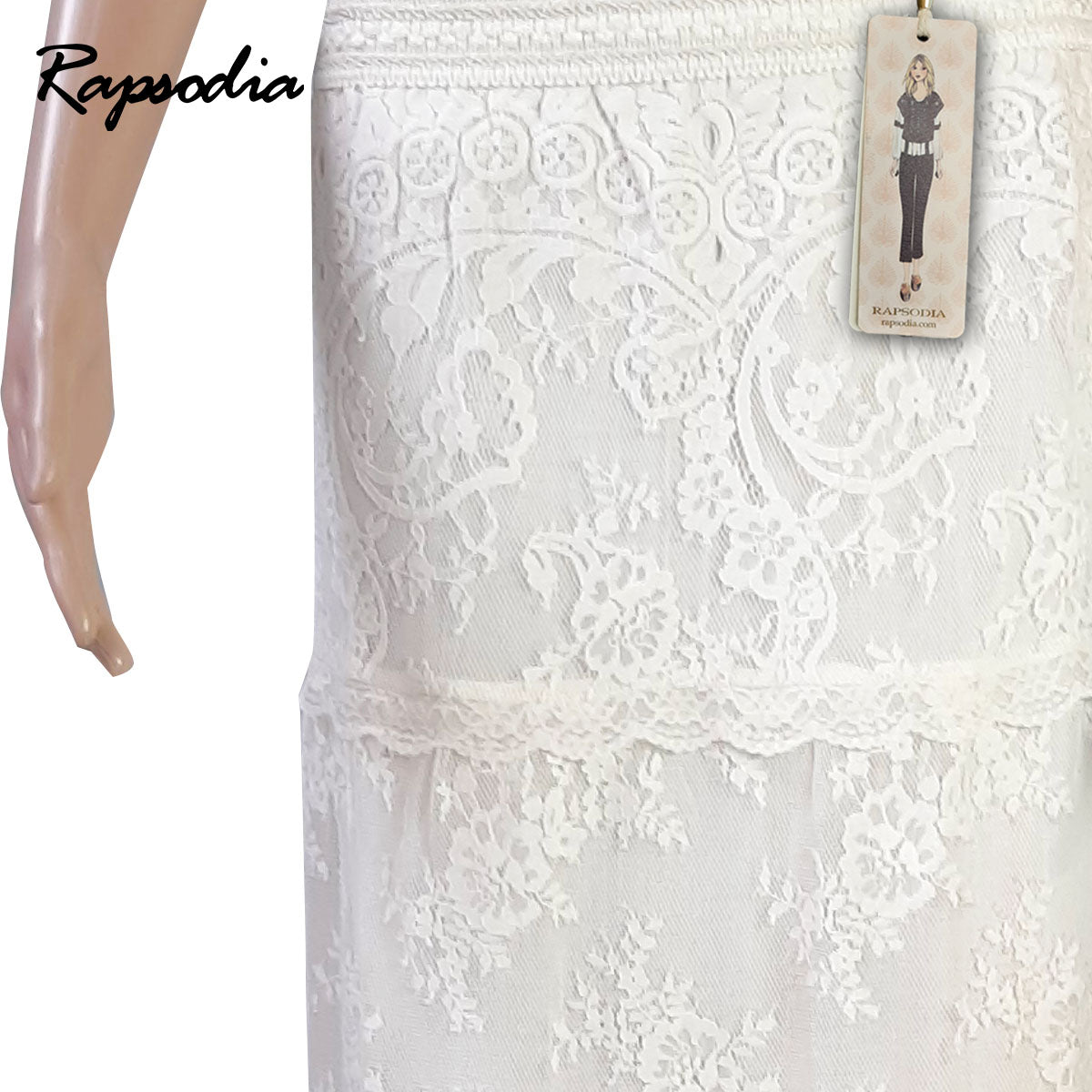 Falda Rapsodia Triunf Lysandra Crudo