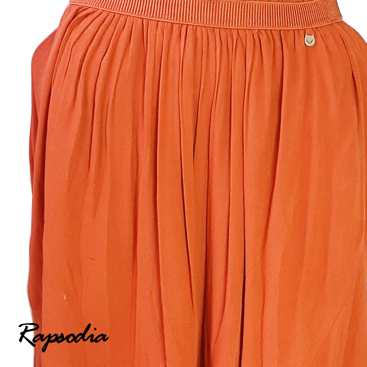 Falda Rapsodia Terracota Naranja