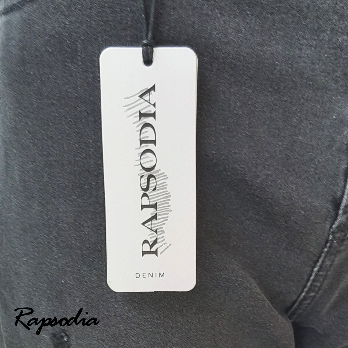 Jeans Rapsodia Catania Black Di Negro
