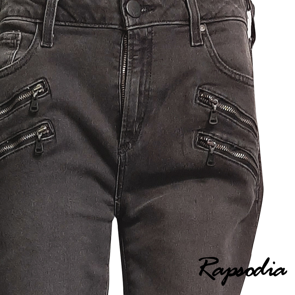 Jeans Rapsodia Murphy Black Di Negro