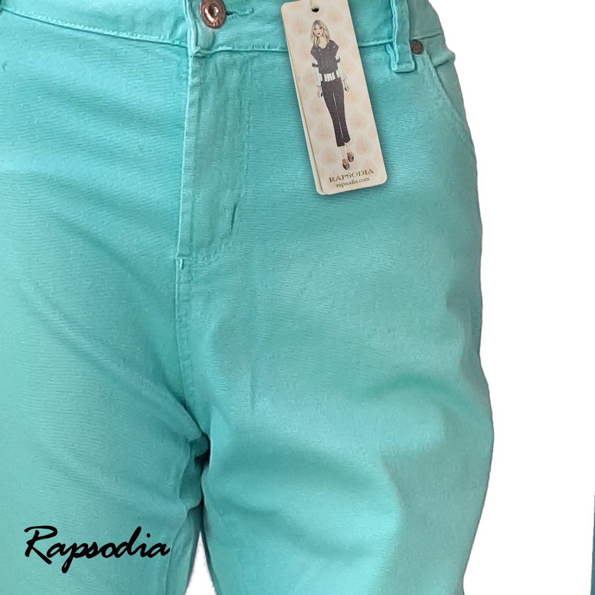 Jeans Rapsodia Queen Colors Verde