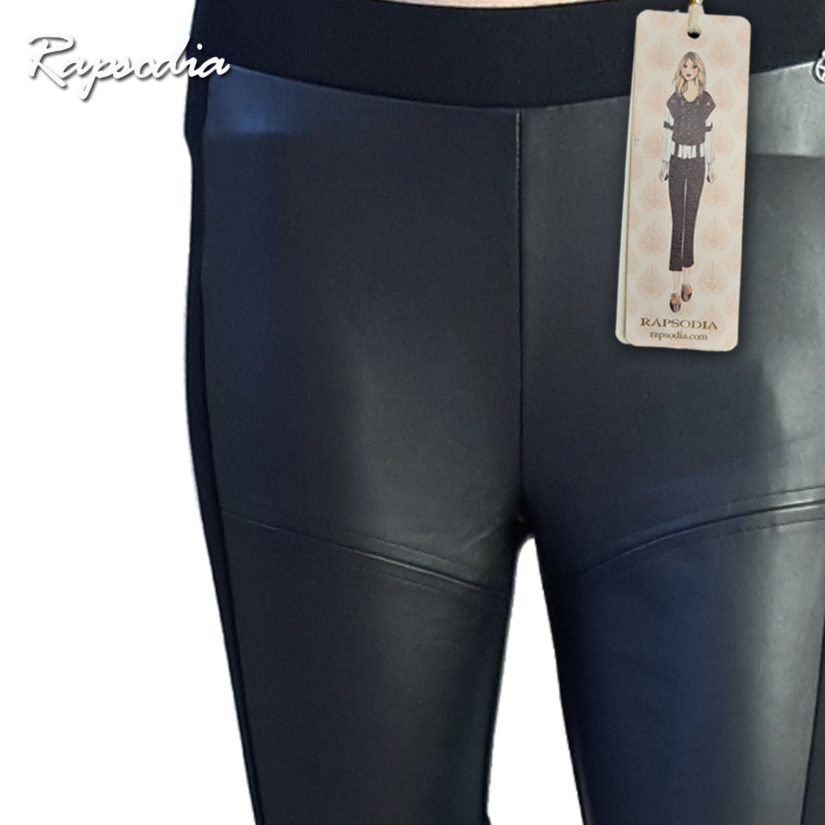 Pantalon Rapsodia Leg Chapeau Negro