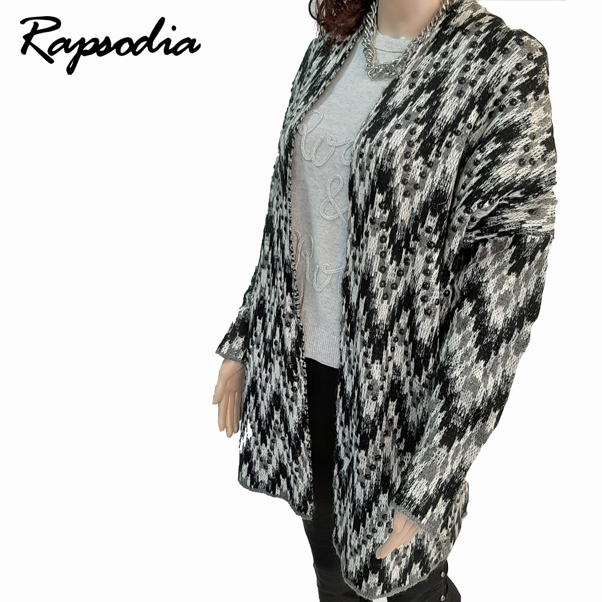 Sweater Rapsodia Alegria Gris