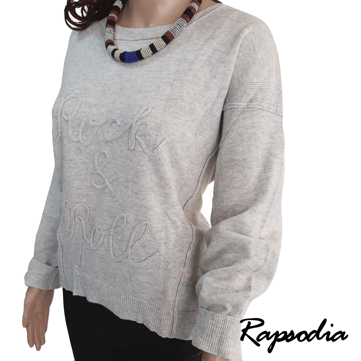 Sweater Rapsodia Field Gris