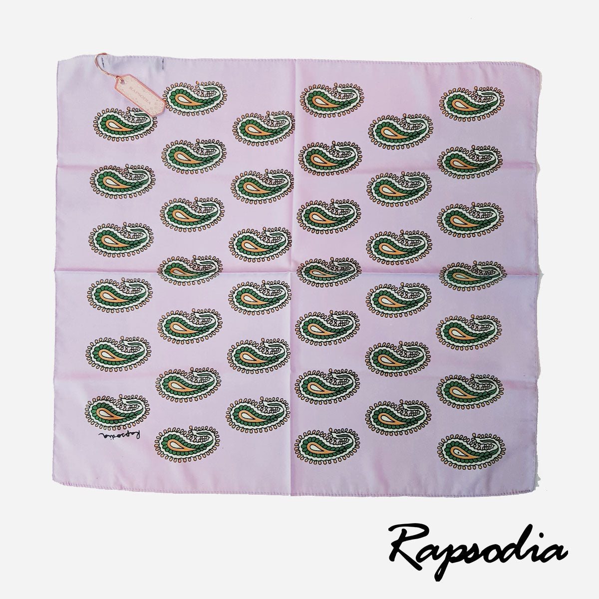 Pañuelo Rapsodia Paisley Dot Lila