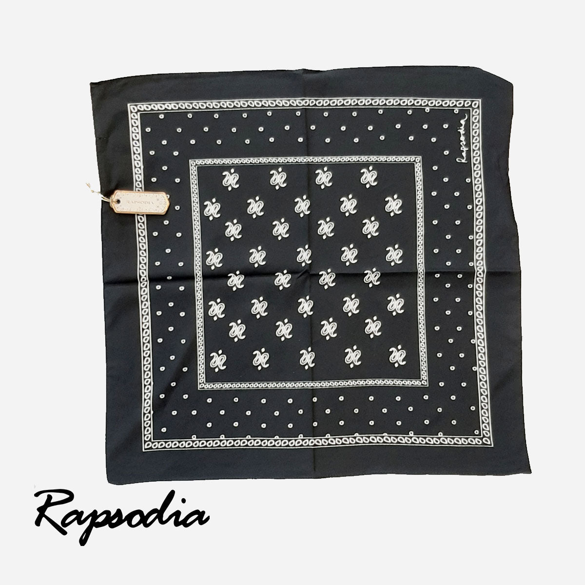 Pañuelo Rapsodia Summer Negro