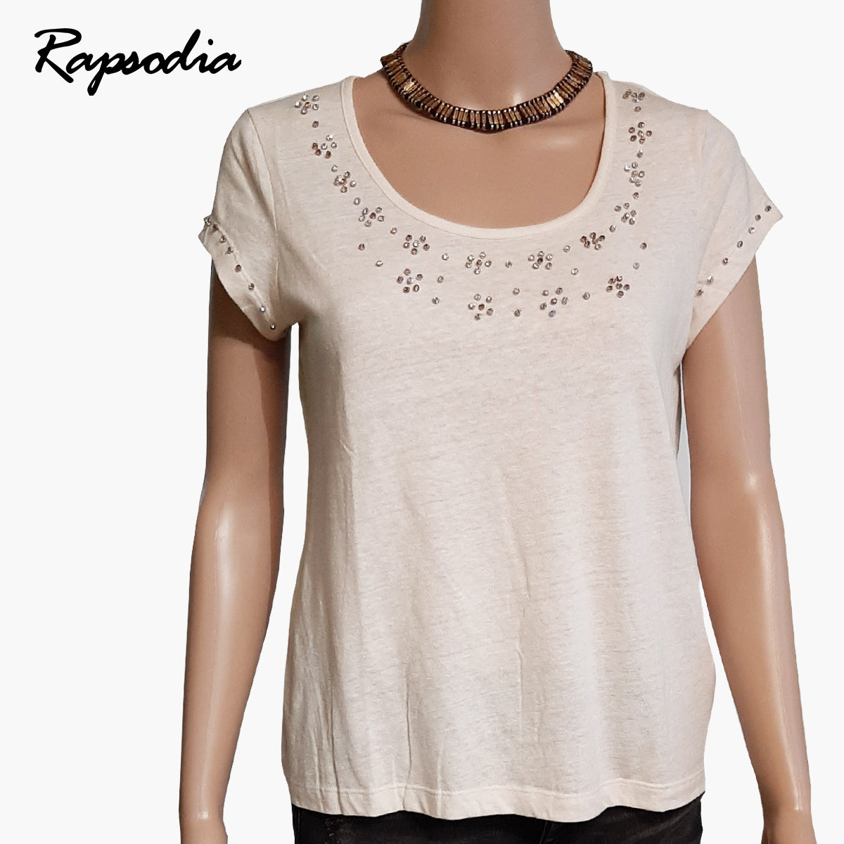 Polera Rapsodia Shorti Crudo