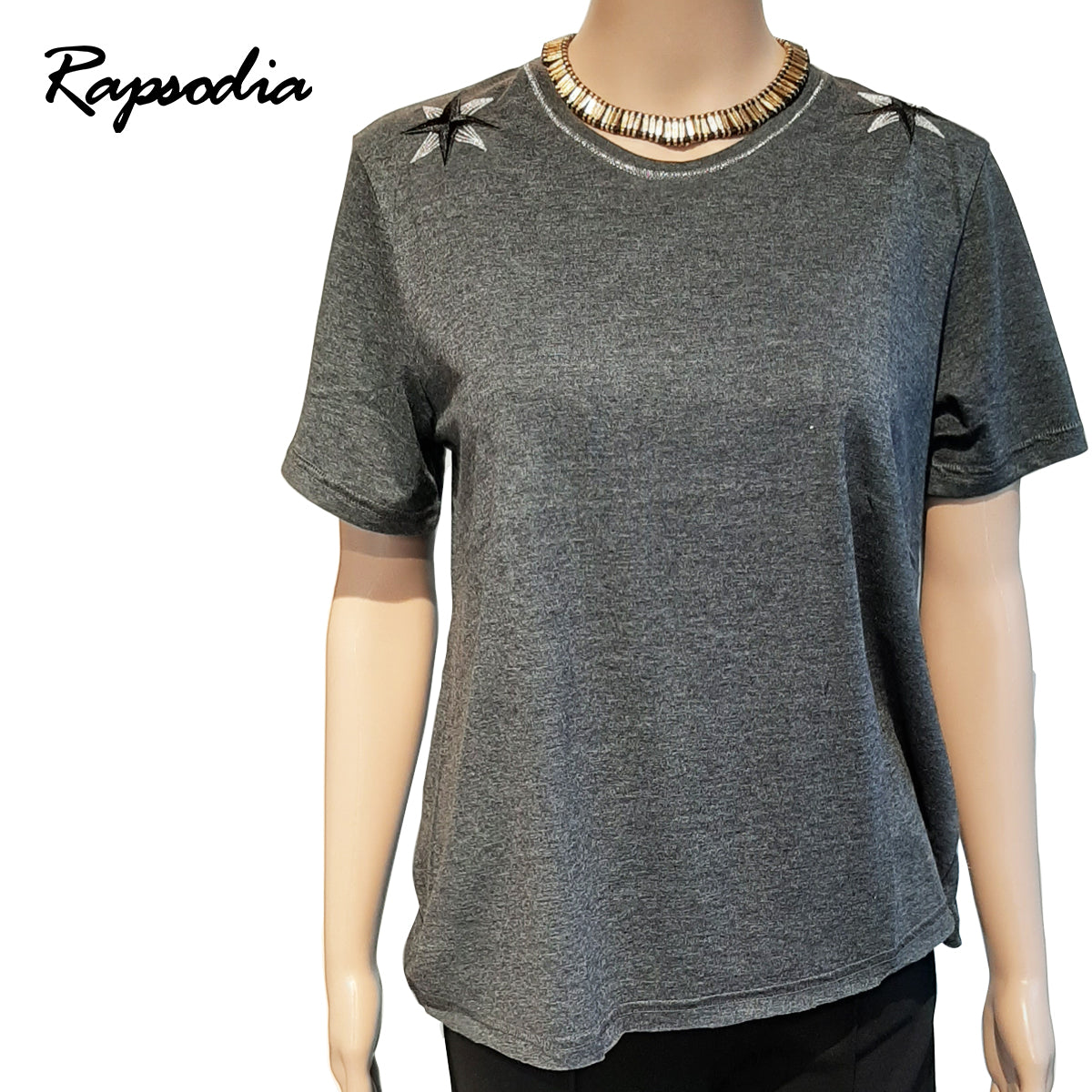 Polera Rapsodia Uniforme Gris