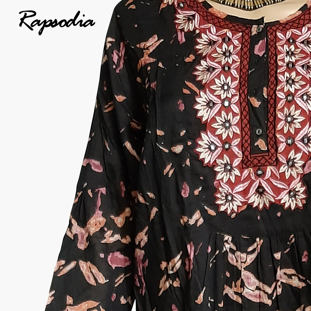 Vestido Rapsodia Chihiro Negro