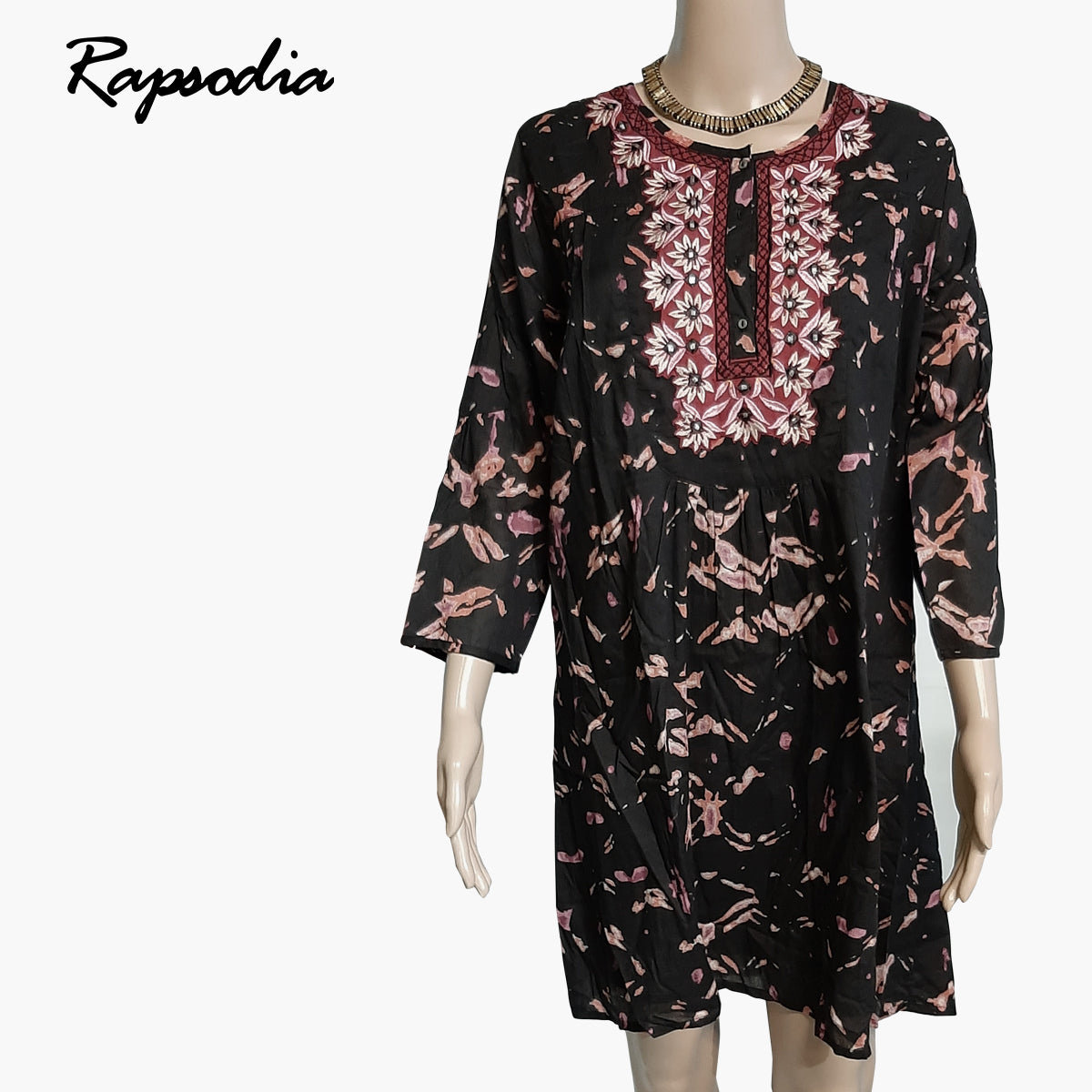 Vestido Rapsodia Chihiro Negro