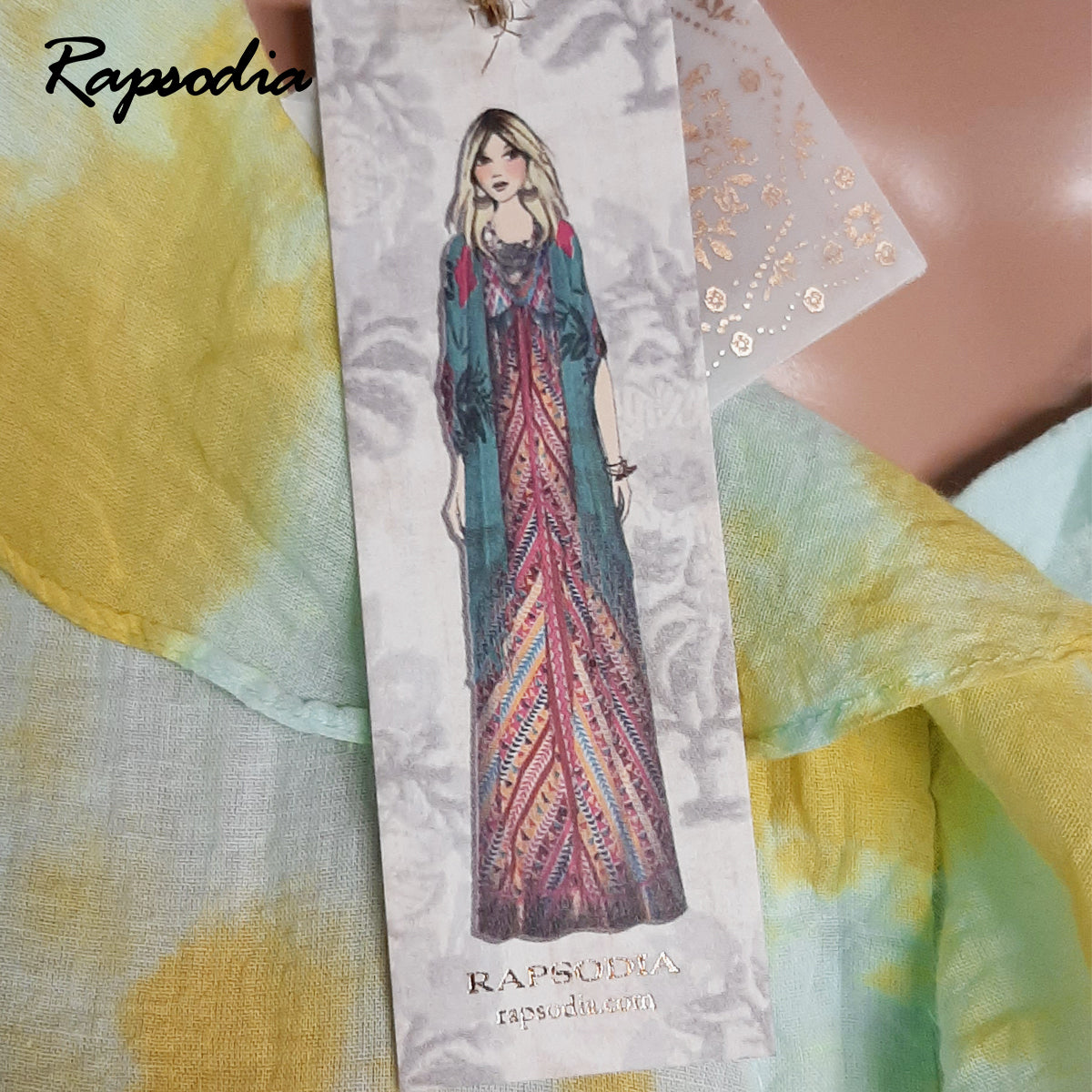 Vestido Rapsodia Falmingo Batik Turquesa
