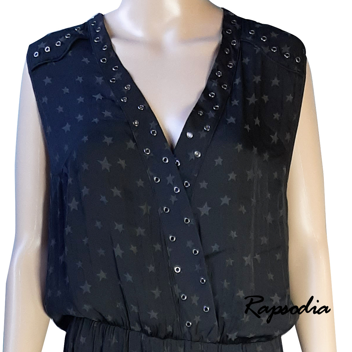Vestido Rapsodia Rutland Negro