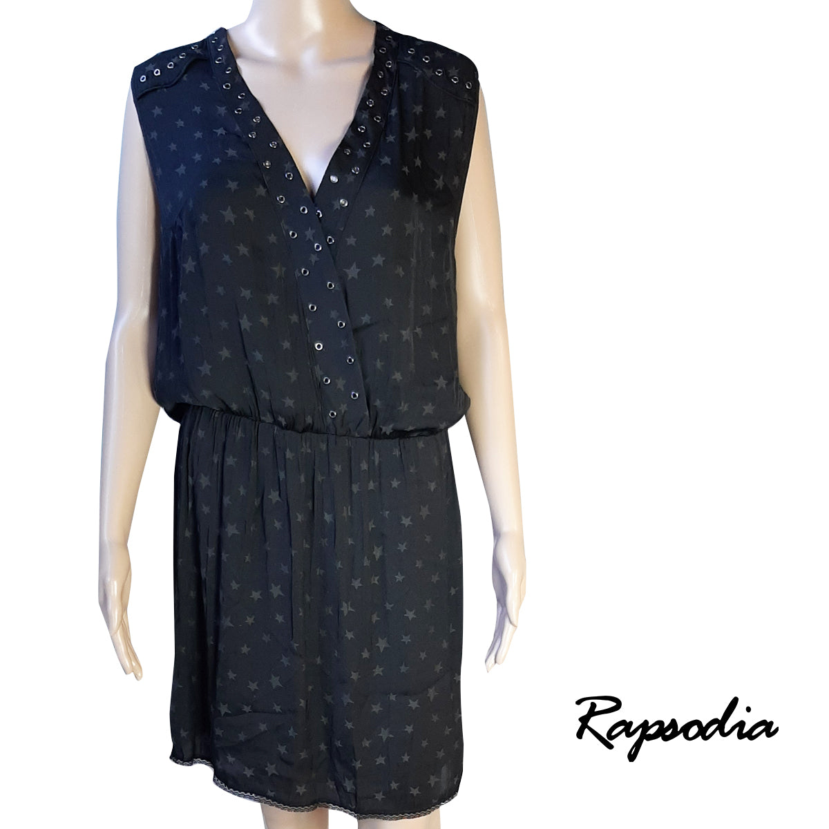 Vestido Rapsodia Rutland Negro