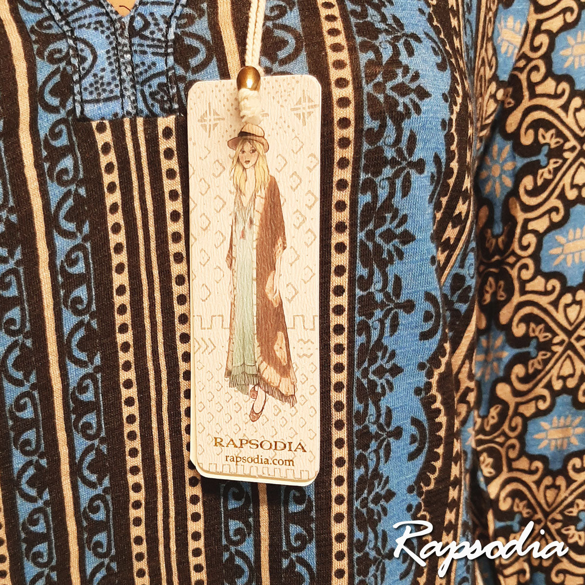 Vestido Rapsodia Udaipur Azul