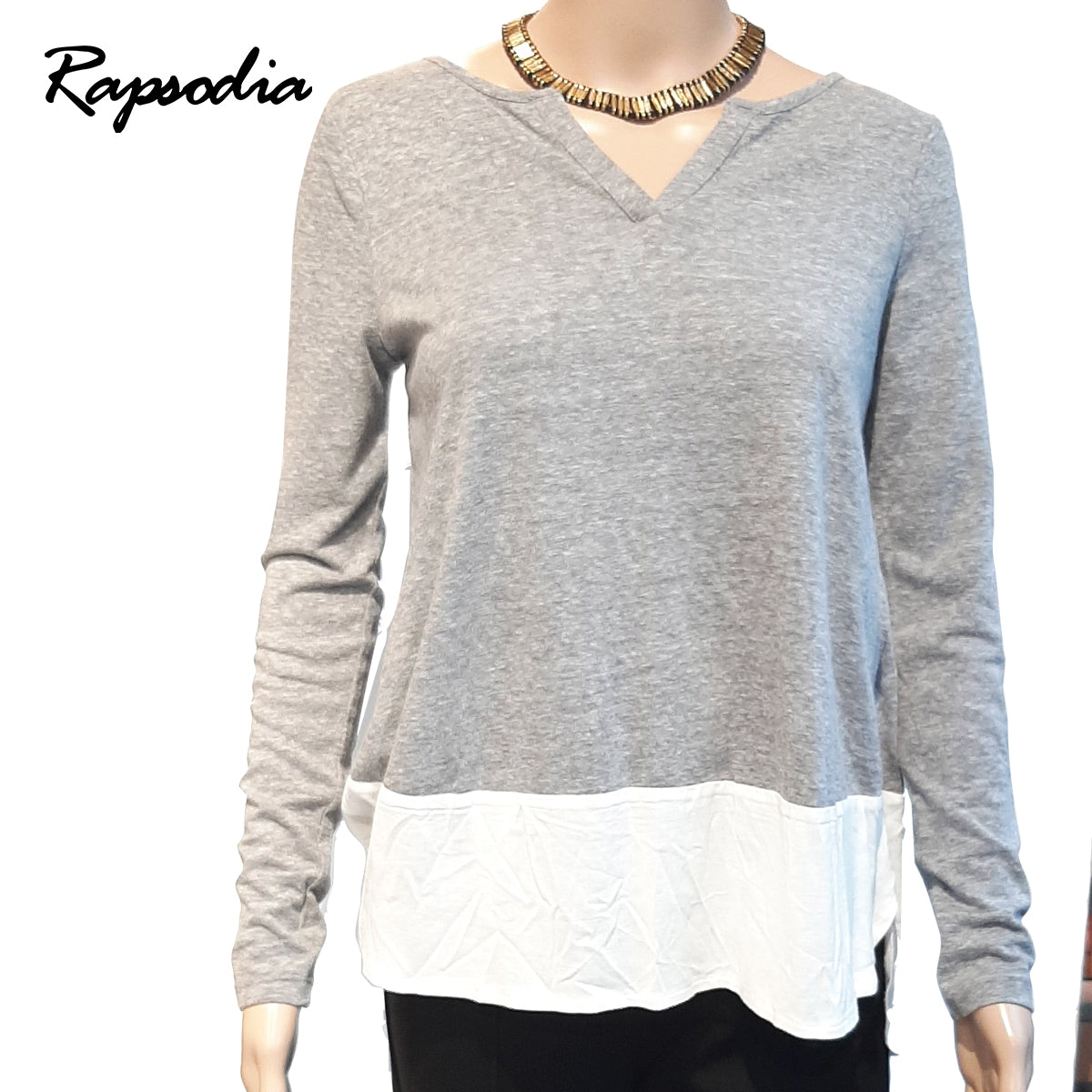 Polera Rapsodia Cords Gris