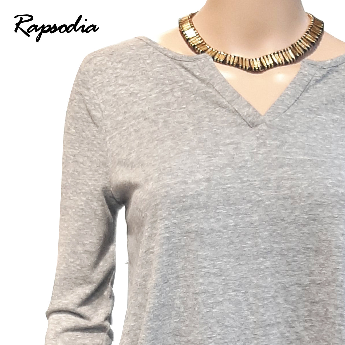 Polera Rapsodia Cords Gris
