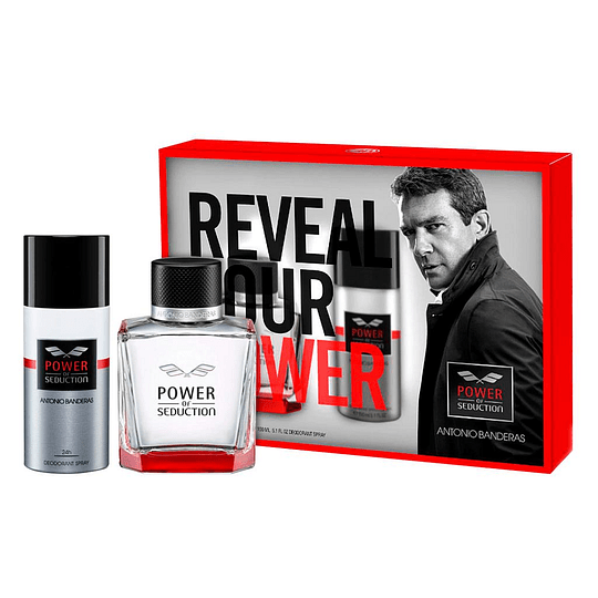 ESTUCHE POWER OF SEDUCTION 100ML+DEO 150ml REVEAL YOUR POWER