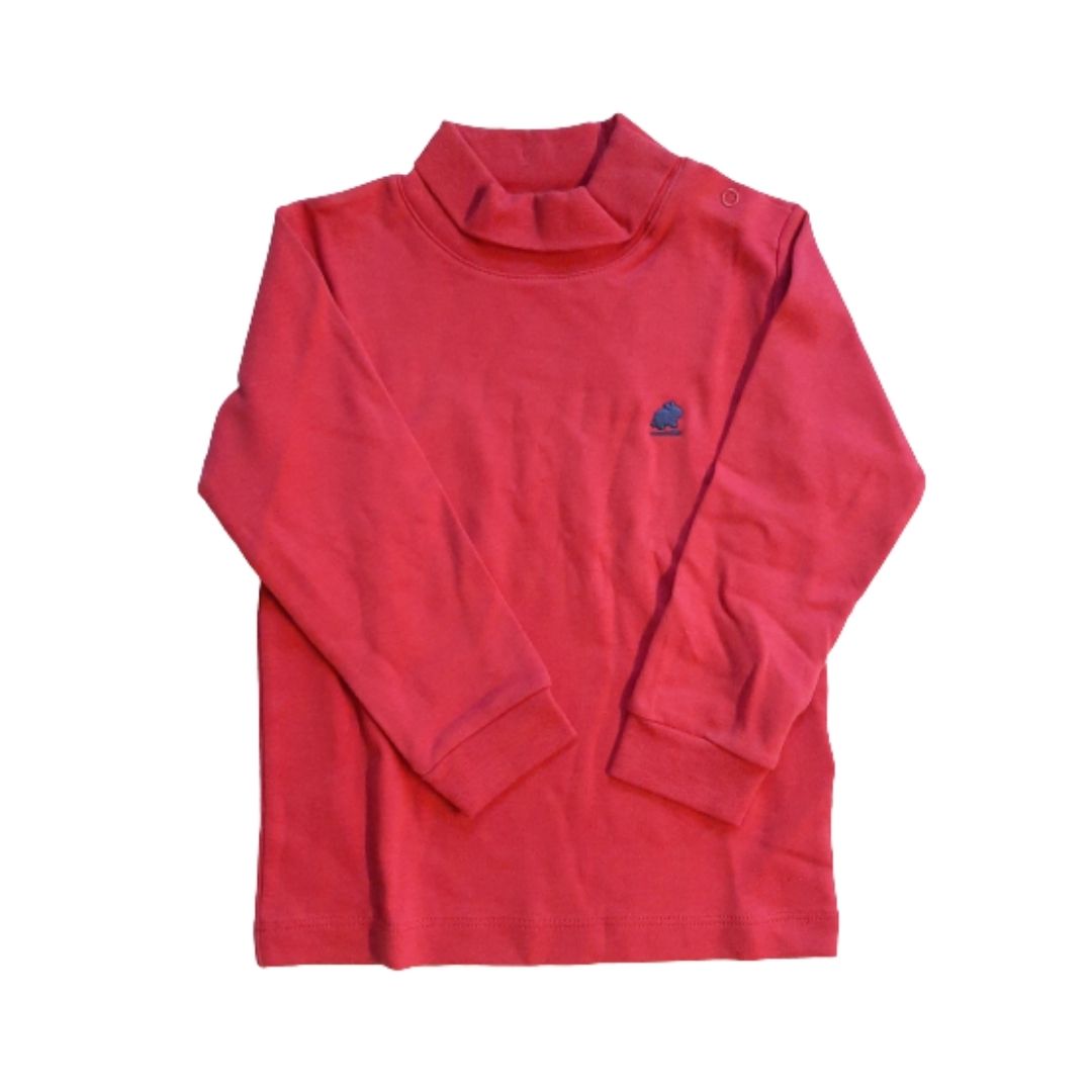 Polera Babycottons Intlk Pima Colors Rojo