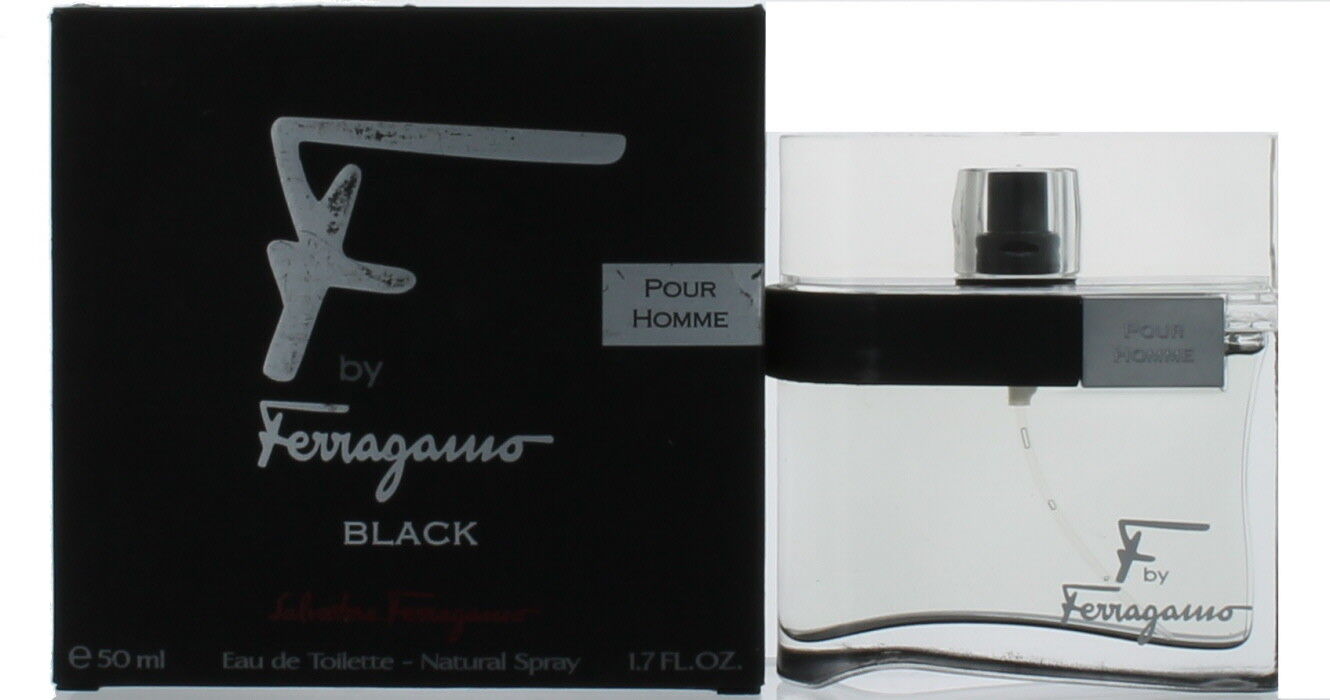F by ferragamo Black Salvatore Ferragamo Edt 50ml Hombre