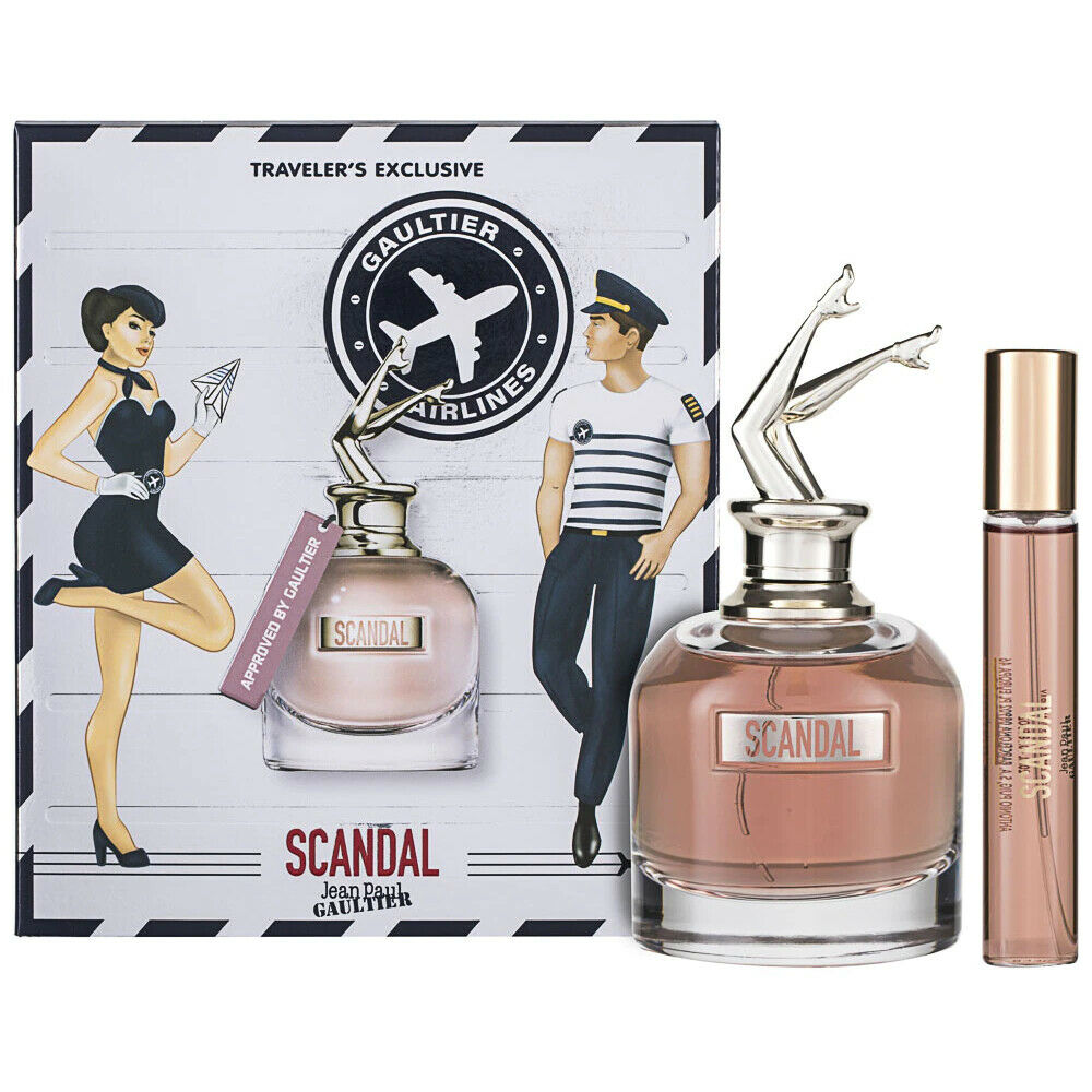 Scandal Gaultier Airlines Set 80ml+20ml Edp Mujer