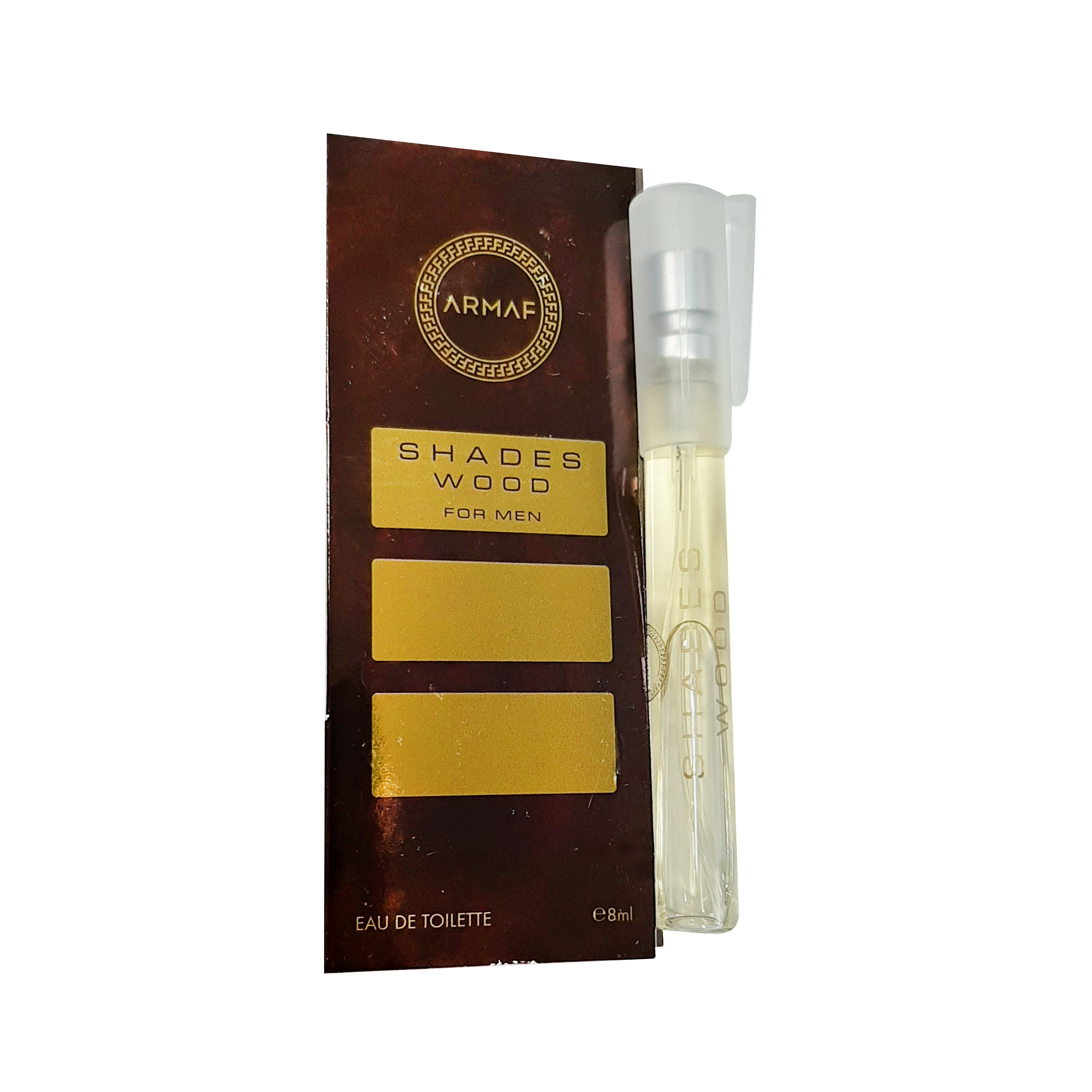 Armaf Shades Wood Edt 8ml Hombre- Inspirado en Rose Oud By Kilian