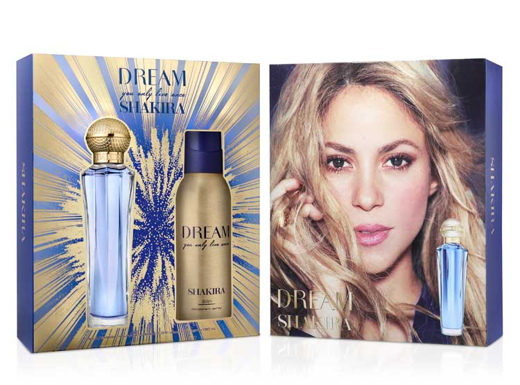 ESTUCHE SHAKIRA DREAM EDT 80ML + DEO 24H 150ML