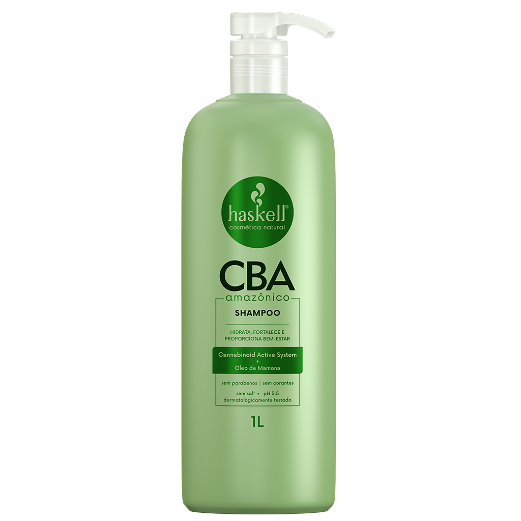 SHAMPOO CBA AMAZONICO 1L - CON VÁLVULA Haskell