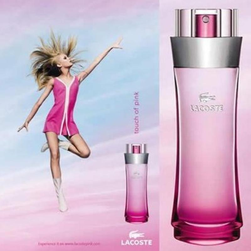 Touch Of Pink Lacoste Edt 90 Ml Mujer