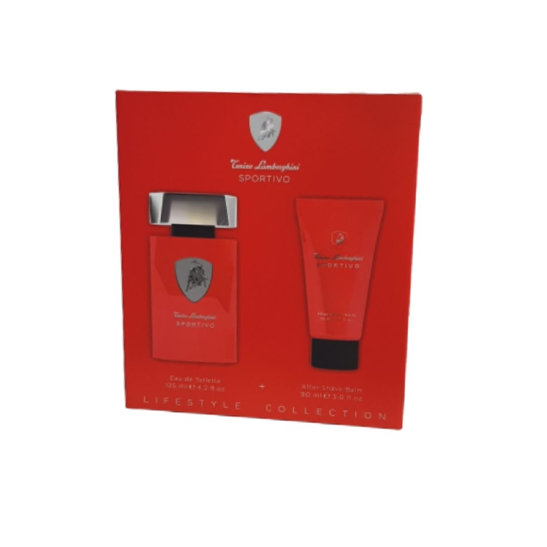 Estuche Sportivo EDT 125ml+A/S Balm 90ml Hombre Lamborghini