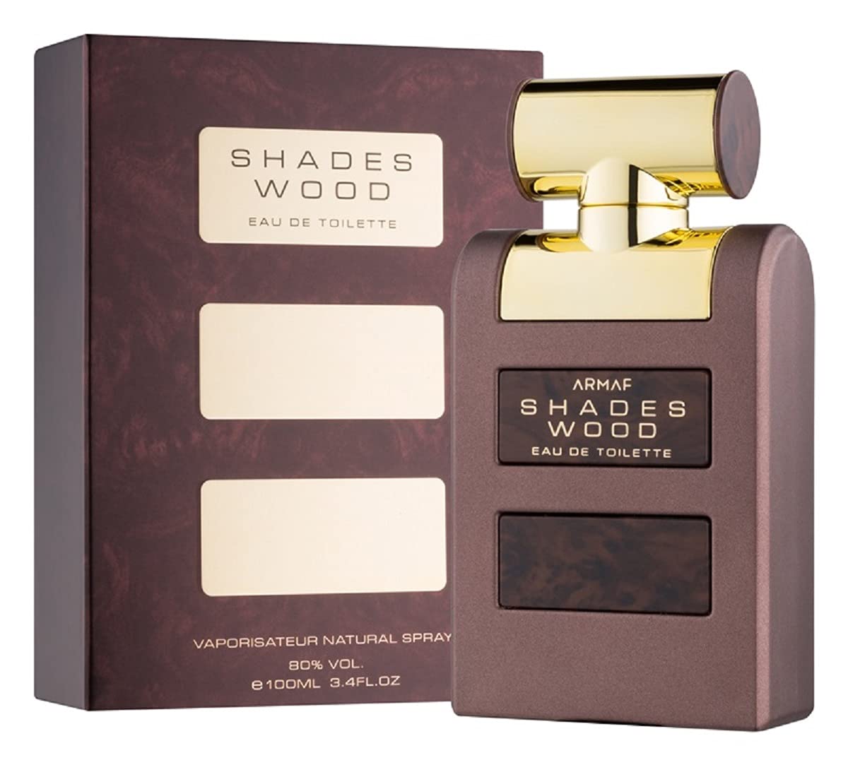 Shades Wood Armaf Edt 100Ml Hombre- Inspirado en Rose Oud By Kilian
