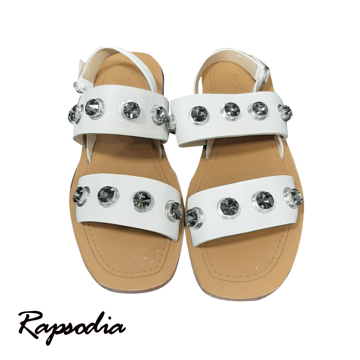 SANDALIAS RAPSODIA ELEY BLANCO (BAJITAS)