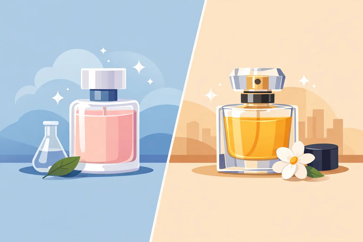 Perfume inspirado vs original: qué conviene