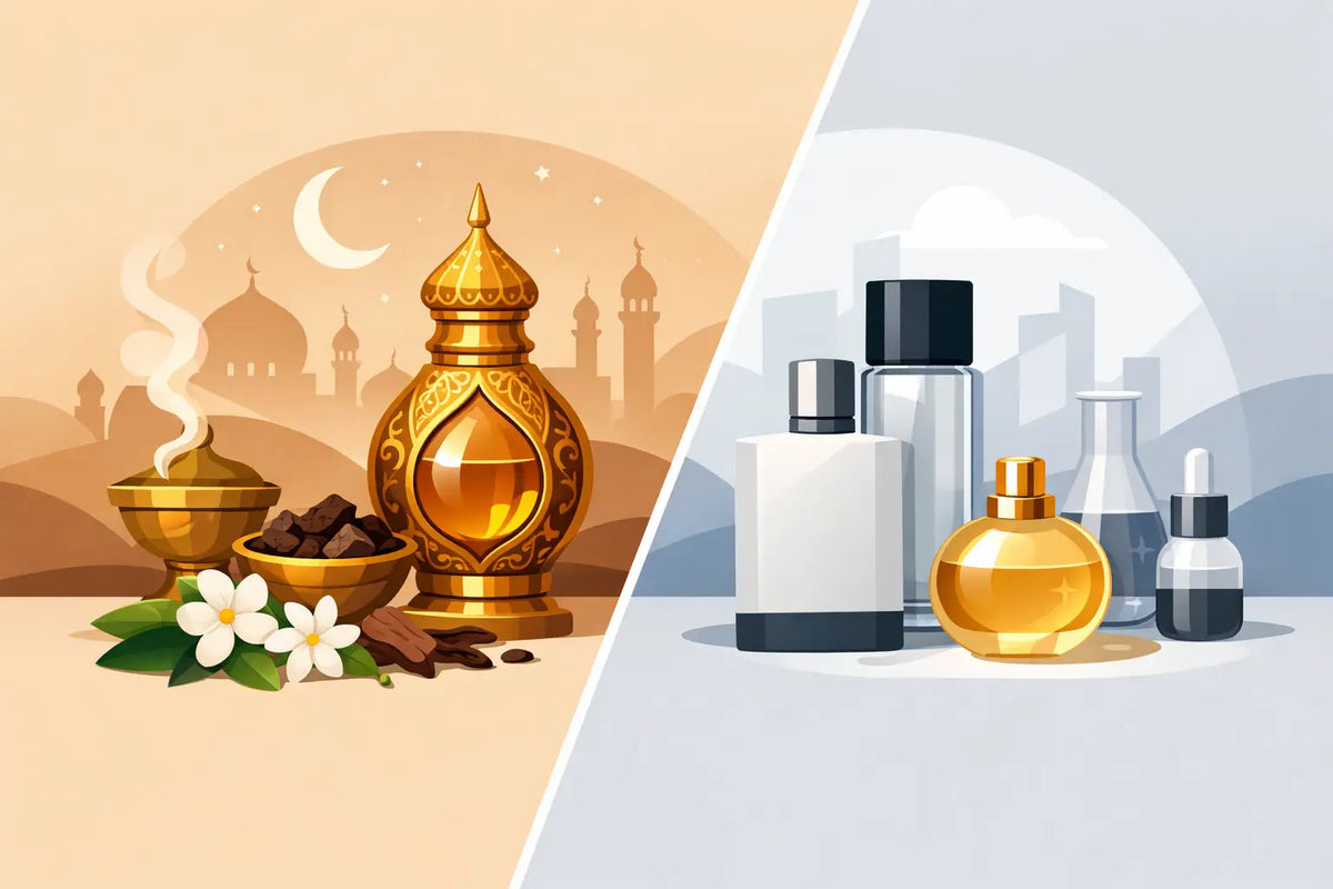 Perfumería árabe vs diseñador: qué conviene