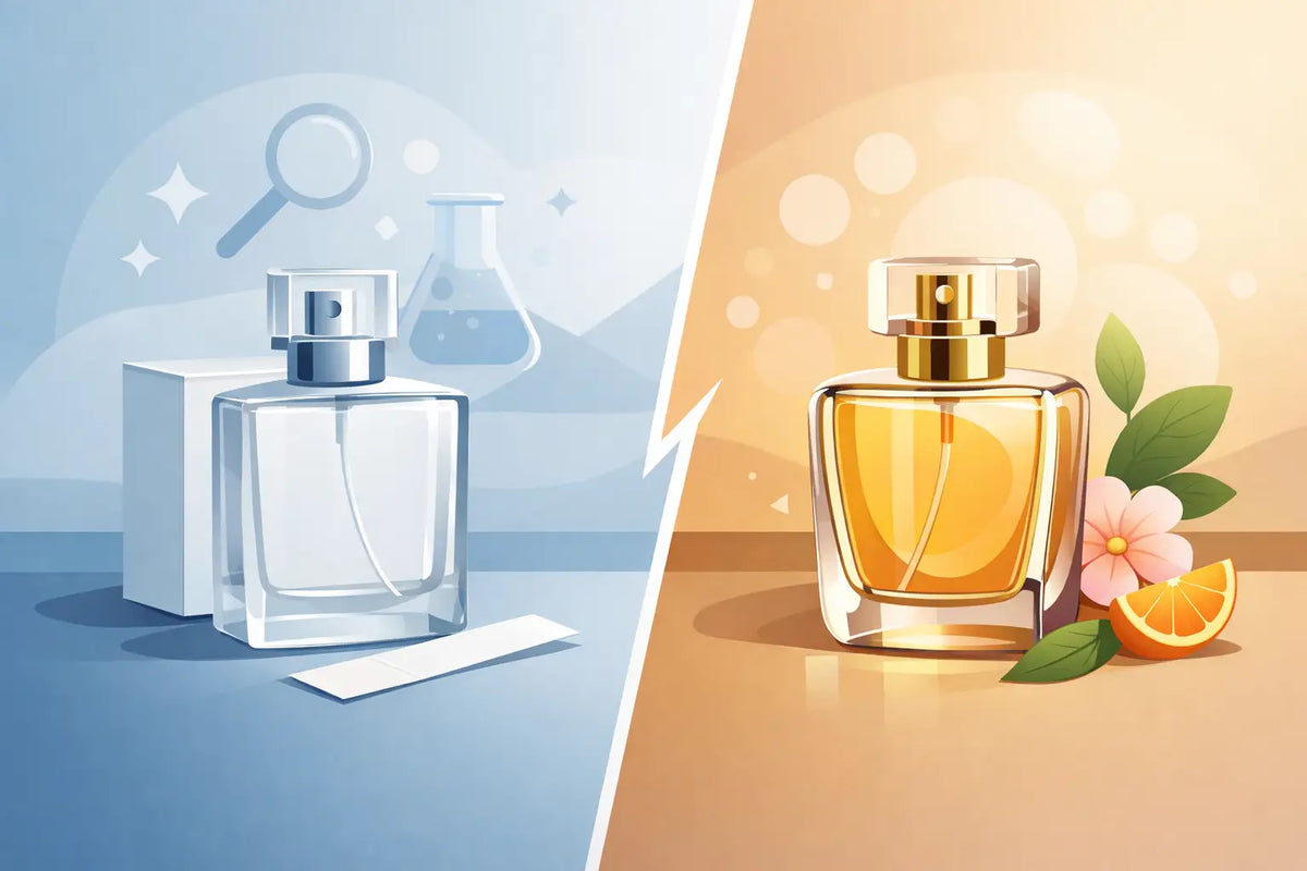 Tester perfume vs original: qué cambia