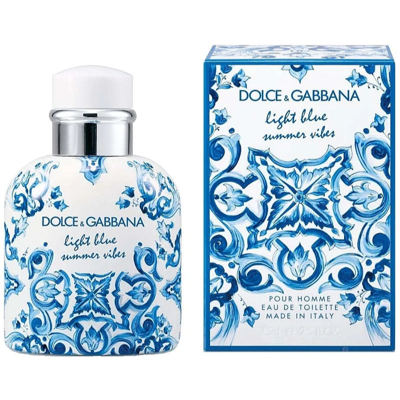 Summer Vibes Light Blue By Dolce&amp;Gabbana Pour Homme Edt 125ml