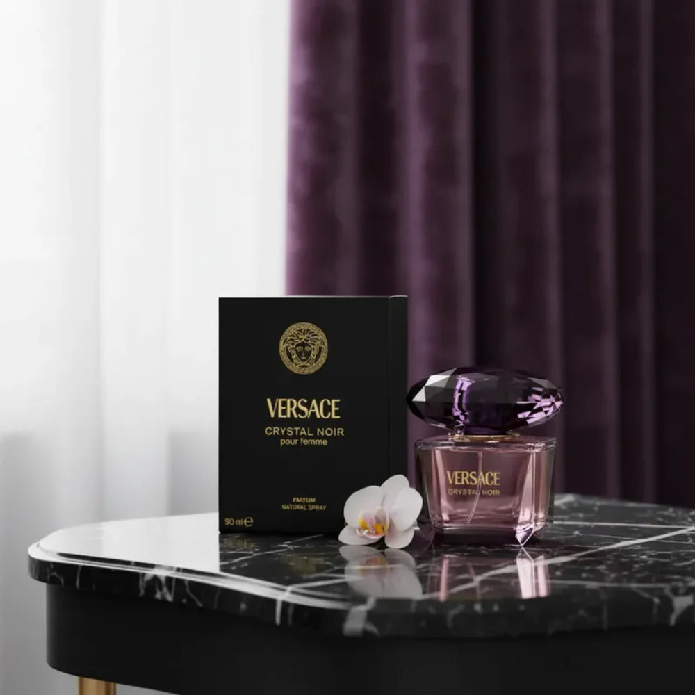Versace Crystal Noir Pour Femme 90Ml Parfum Mujer