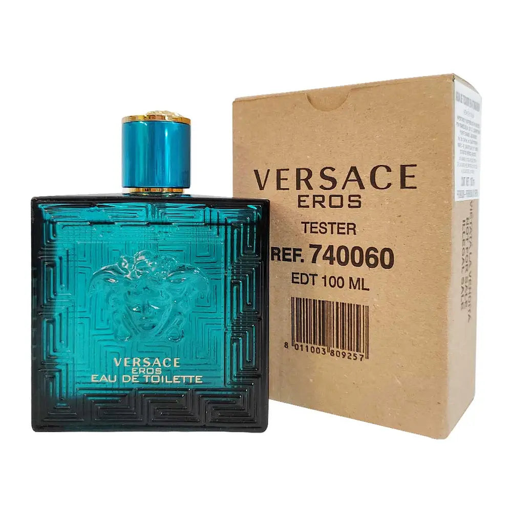 Versace Eros Tester Edt 100ml Hombre