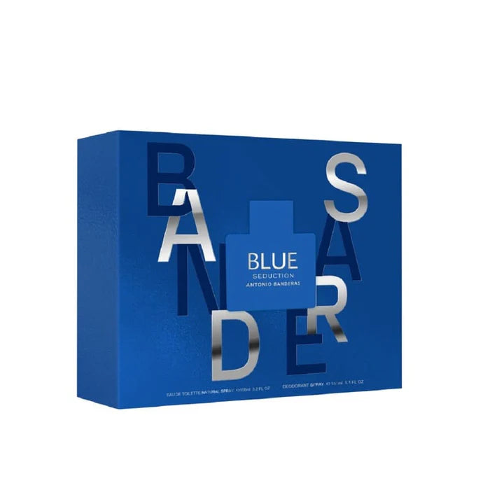 Estuche Blue Seduction Antonio Banderas Edt 100 + 150Ml Deo Hombre77