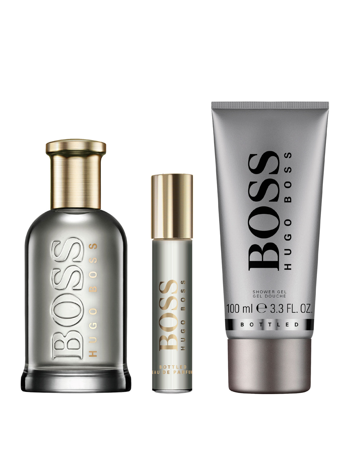 Estuche Hugo Boss Bottled Edp 100Ml+ Pen spray 10ML+S/G 100ml