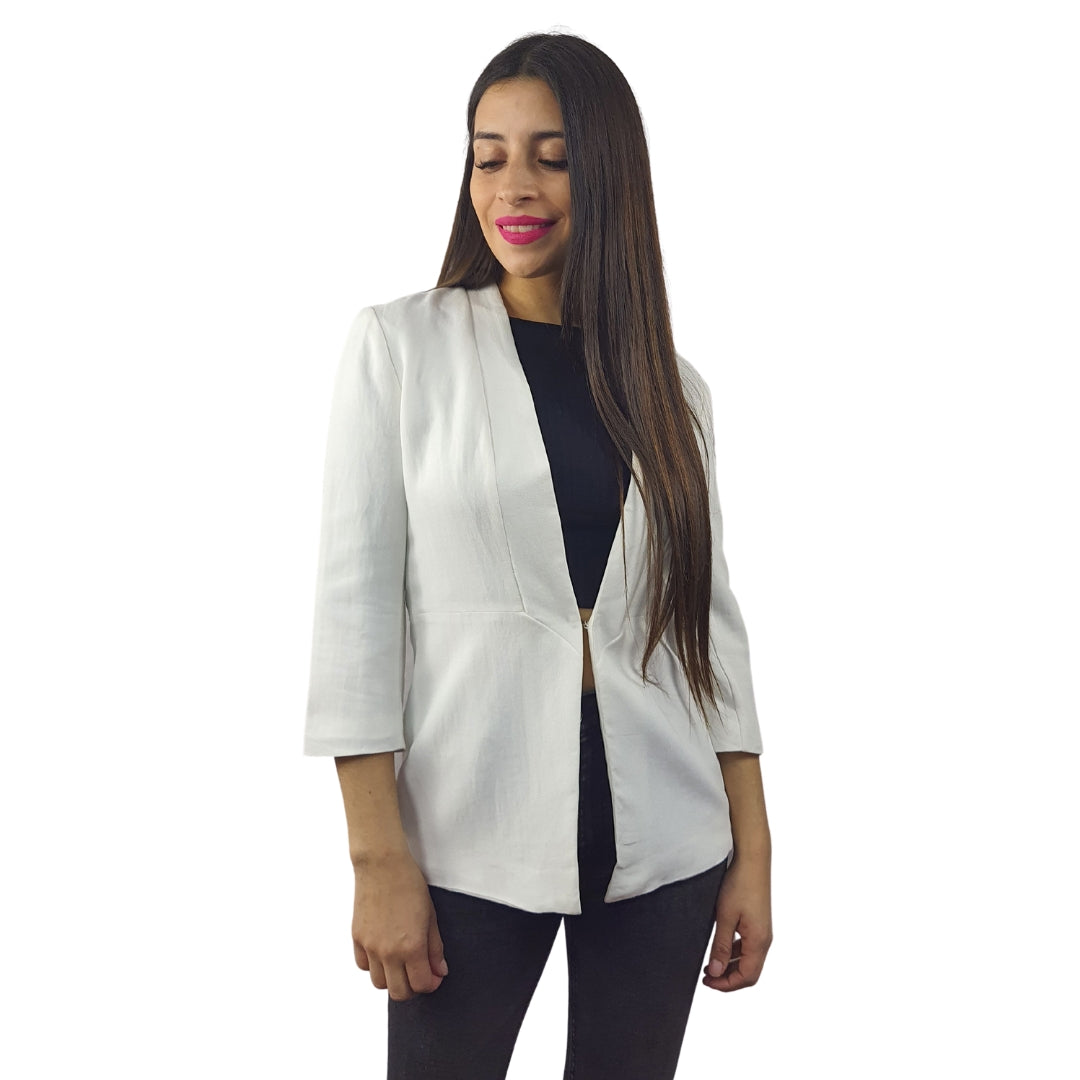 Blazer Vero Moda Blanco Style RITA 3/4 BLAZER(VMC-MM)