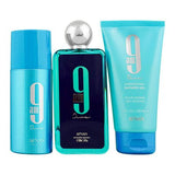 Estuche Afnan 9 Am Dive Edp 100Ml +Deo 150Ml +S/G 150 Ml Unisex-Inspirado en Bleu de Chanel Eau de Parfum Chanel