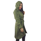 Blazer Largo Vero Moda Verde Style FLOURA L/S COAT(LL)
