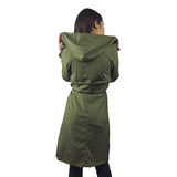 Blazer Largo Vero Moda Verde Style FLOURA L/S COAT(LL)